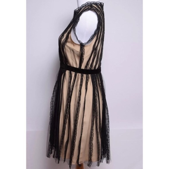 RED Valentino Lace A-Line Cocktail Dress - Picture 3 of 8